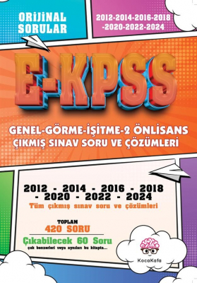 GENEL-GÖRME-İŞİTME 2 ÖNLİSANS (Tekil) 2012 -2024 ÇIKMIŞ TÜM SINAV SORULARI ve AYRINTILI ÇÖZÜMLERİ Kİ