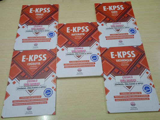 EKPSS Zihinsel ÖNLİSANS 2026 Baskı 5'Lİ ÇÖZÜMLÜ SORU BANKASI SETİ