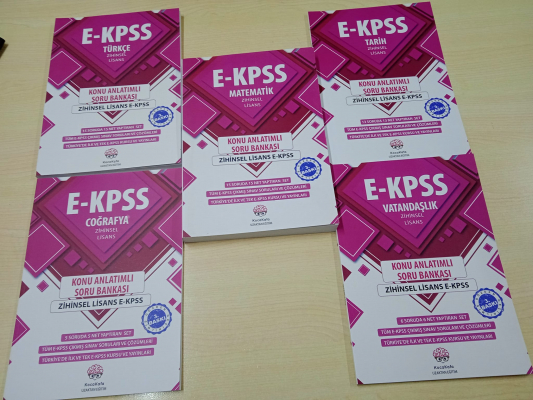 EKPSS Zihinsel LİSANS 2026 Baskı 5'Lİ KONU ANLATIMLI SORU BANKASI SETİ