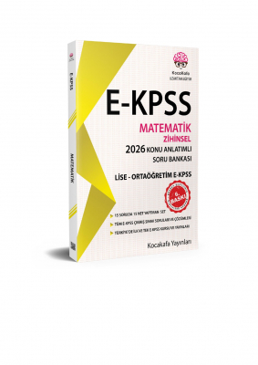 EKPSS Zihinsel LİSE 2026 BASKI MATEMATİK KONU ANLATIMLI SORU BANKASI KİTABI