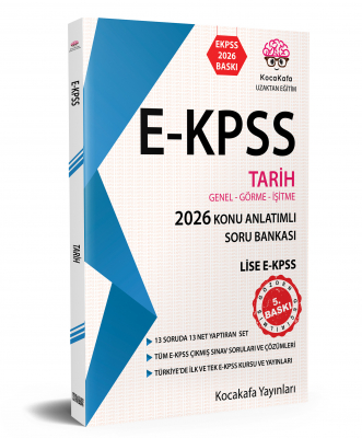 Ekpss Genel-Görme-İşitme  Lise 2026 baskı Tarih Konu Anlatımlı Soru Bankası
