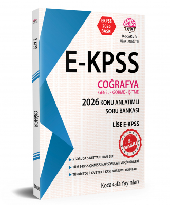 Ekpss Genel-Görme-İşitme  Lise 2026 baskı Coğrafya Konu Anlatımlı Soru Bankası