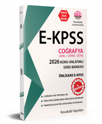 Ekpss Genel-Görme-İşitme  ÖNLİSANS 2026 baskı Coğrafya Konu Anlatımlı Soru Bankası