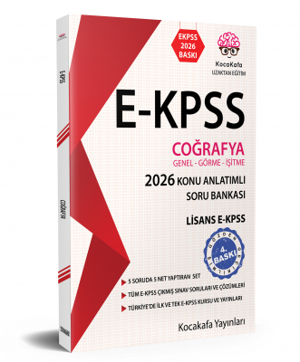 Ekpss Genel-Görme-İşitme  LİSANS 2026 baskı Coğrafya Konu Anlatımlı Soru Bankası