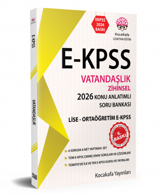 Ekpss Zihinsel Lise 2026  baskı Vatandaşlık Konu Anlatımlı Soru Bankası